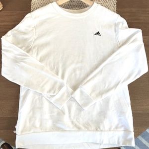 adidas Golf Crewneck - White - Size L